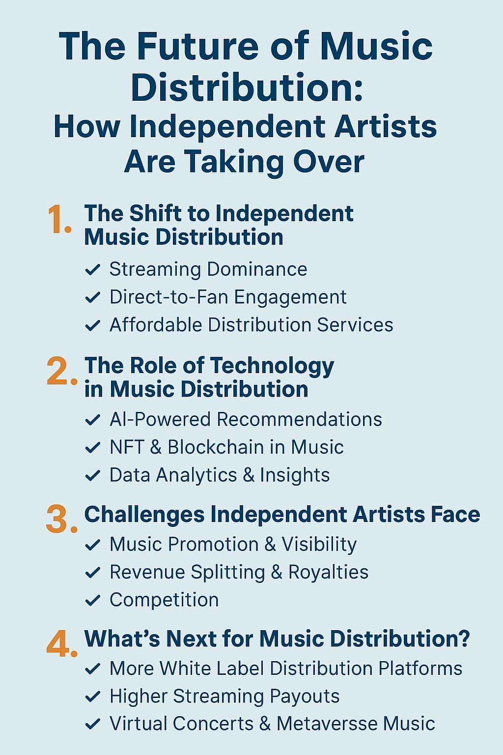 The Future of Music Distribution: How Independent Artists Are Taking Over